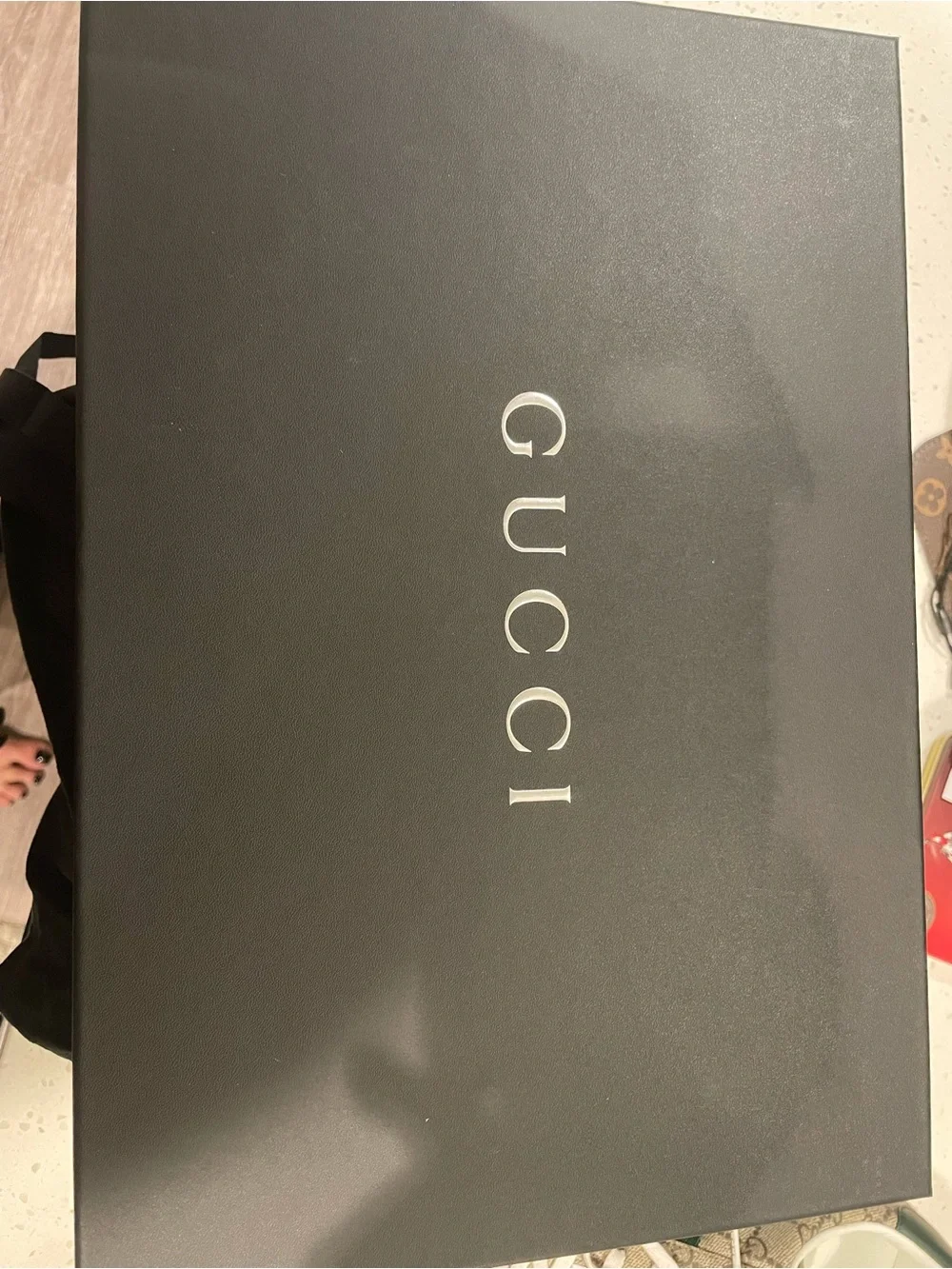 Gucci Ace low-top sneakers in GG Supreme canvas. New With Tags / Never Worn.